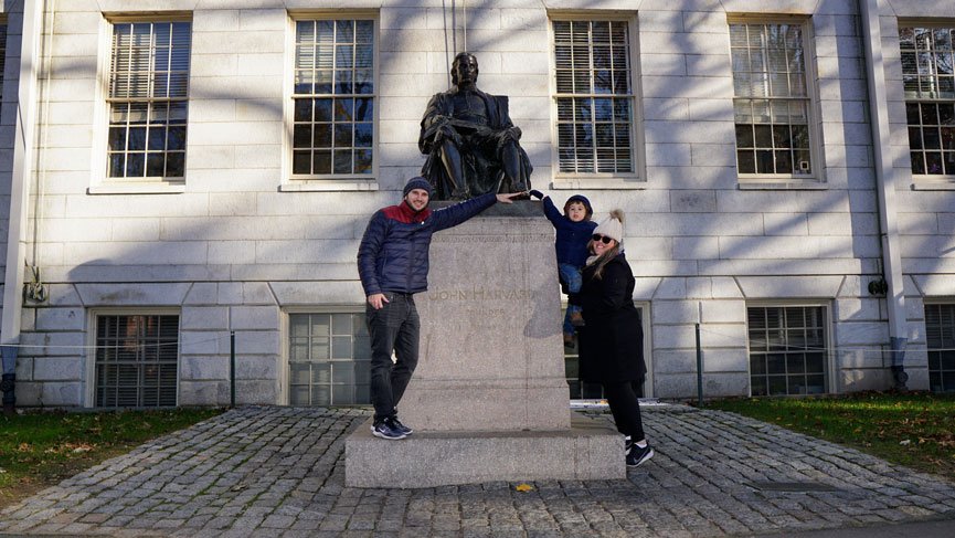 The Statue of the Three Lies (Harvard University)